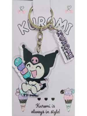 CHAVEIRO ACRILICO KUROMI SORVETE