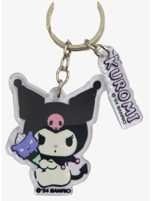CHAVEIRO ACRILICO KUROMI BRAVA SORVETE